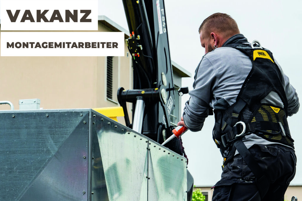 Vakanz Montagemitarbeiter:in