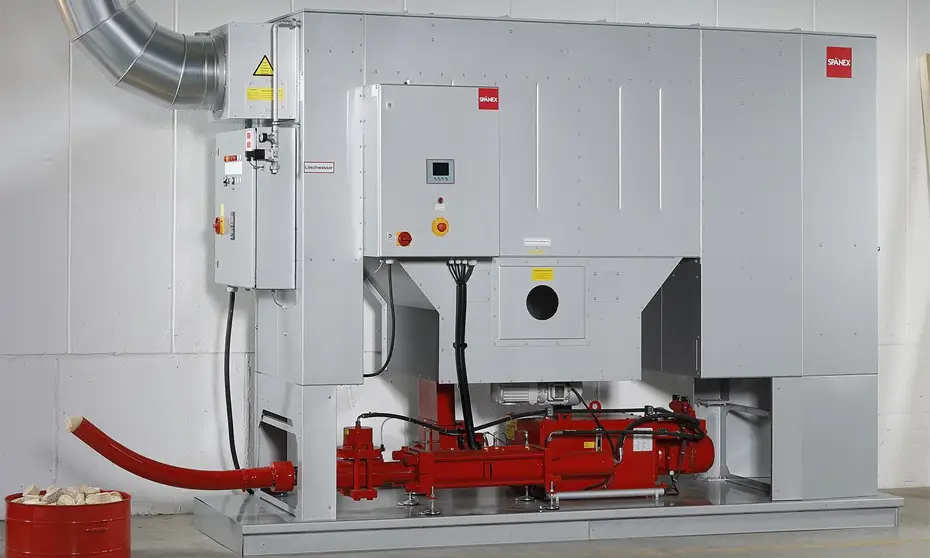 Spänex Brikettierpresse-SHB-55-120 RS