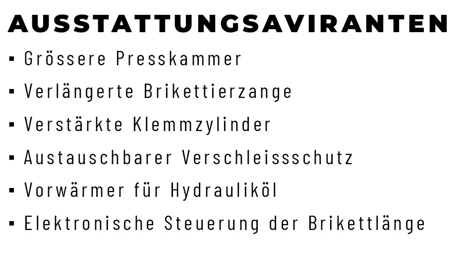 Spänex Brikettierpresse-SHB-55-120 RS