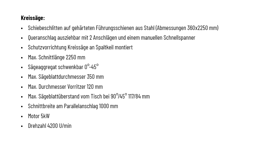 Casadei Universalmaschine C-41-ES