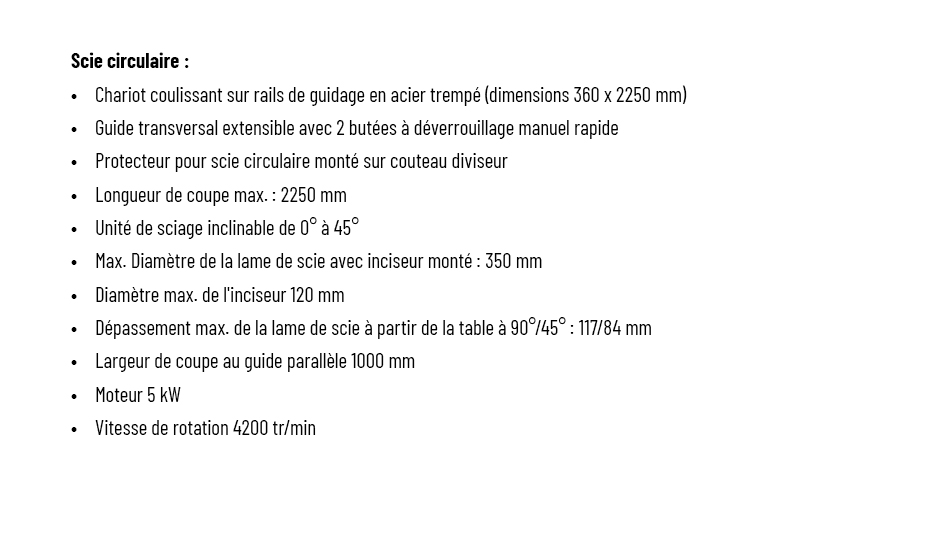 Casadei Universalmaschine C-41-ES