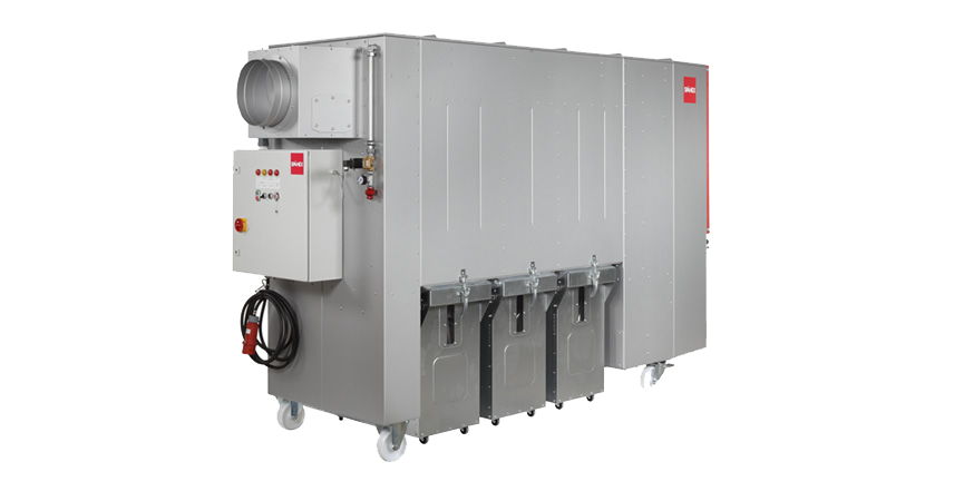 Spänex Filteranlage-Entstauber-SMU