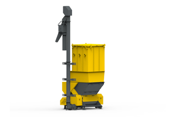 UNTHA Systemlösungen mit Zerkleinerer und Fördersystemen