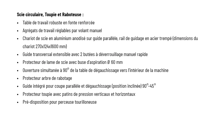 Casadei Universalmaschine C-30-C