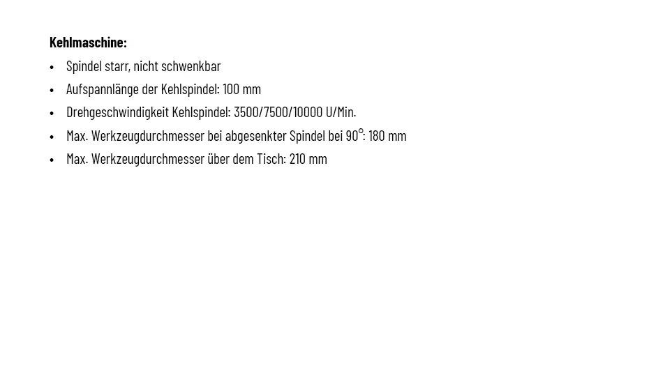 Casadei Universalmaschine C-41-C