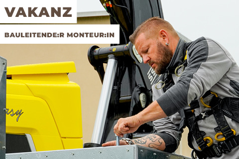Vakanz Bauleitender Monteur
