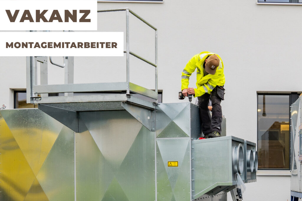 Vakanz Montagemitarbeiter:in