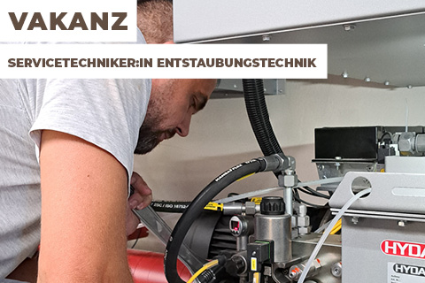 Vakanz Servicetechniker:in Entstaubungstechnik