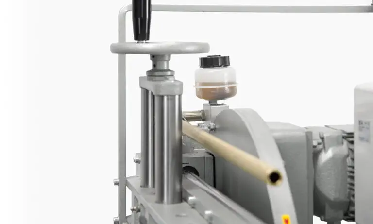 ablaengkreissaege-gehrungskreissaege-graule-zs200nf-vorschubeinstellung