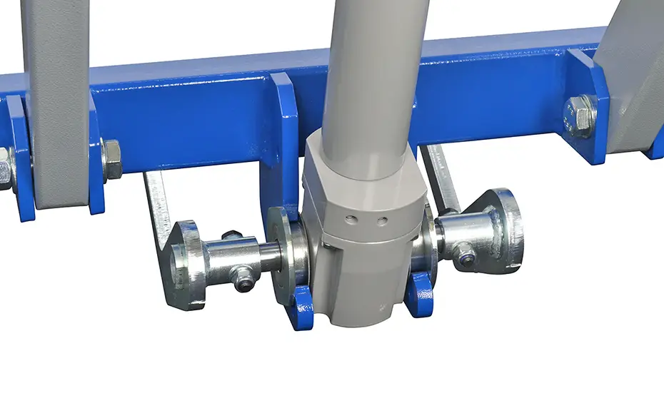 barth hubtisch h330 detail gelenk