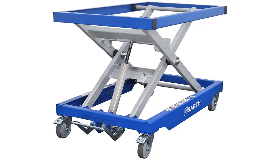 barth hubtisch h330 seitlich