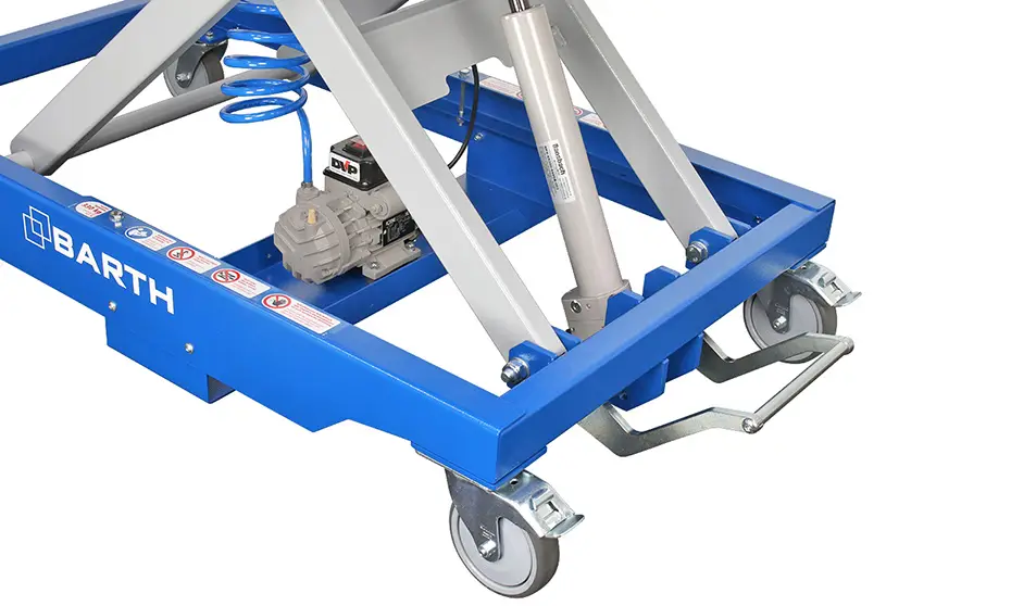 barth vakuum lift mini set fussraster
