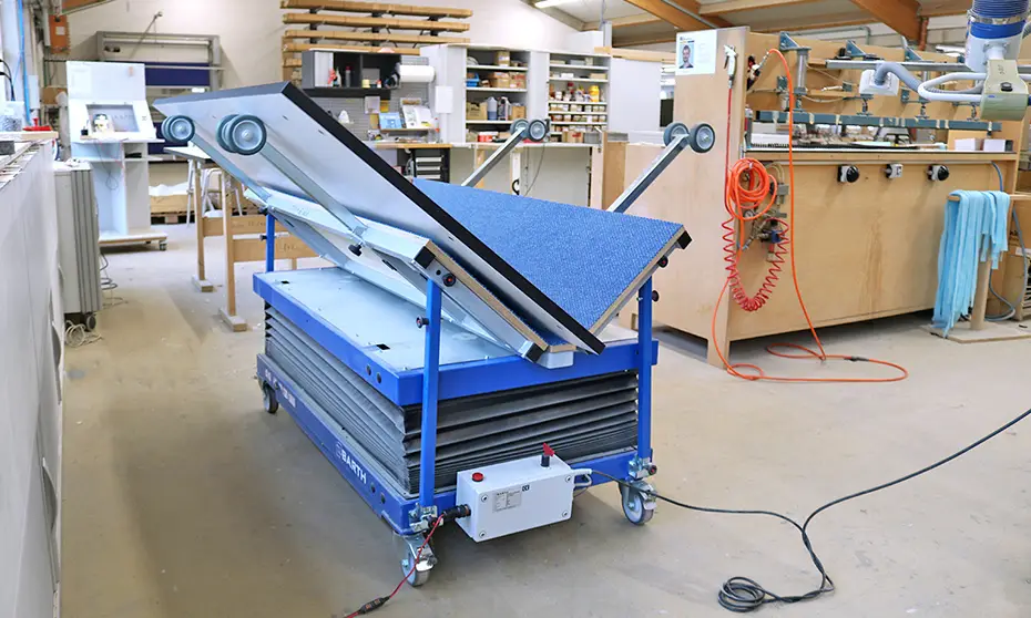 barth wendolift compact im betrieb
