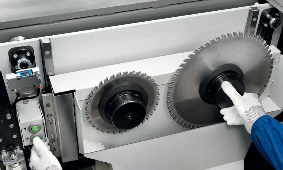 biesse plattenaufteilsaege wn2 saegeblatt