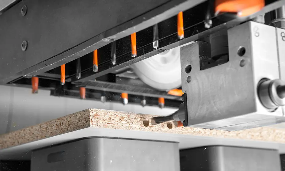 cnc konsolenmaschine biesse rover a saegeblatt