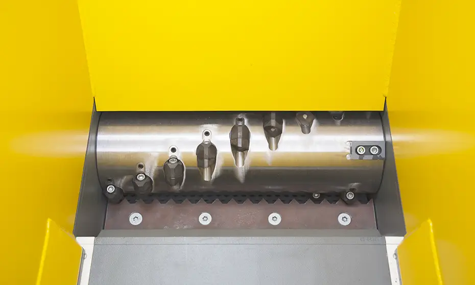 einwellenzerkleinerer untha lr630 rotor