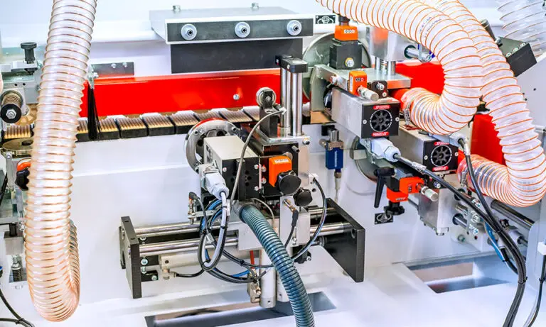 kantenanleimmaschine lange maschinenbau b 85 kfe eckenkopieraggregat