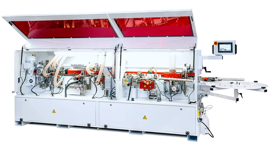 kantenanleimmaschine lange maschinenbau b 90 kfe rueckseite offen mit display