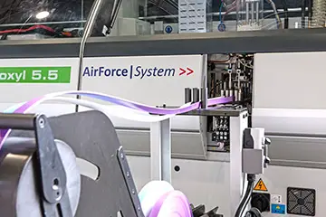 kantenanleimmaschine typ air force system