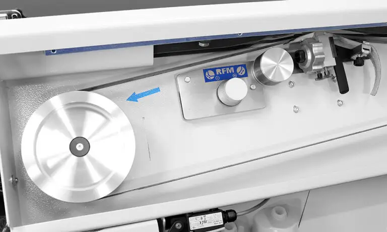 kantenschleifmaschine barth rfm 320s aggregateinstellung