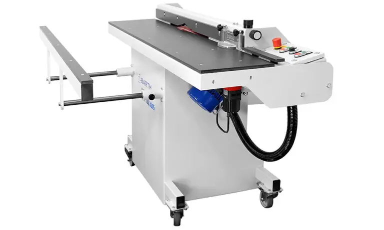 kantenschleifmaschine barth rfm 320s seitenansicht