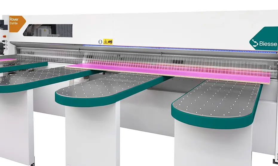 Biesse Plattenaufteilsäge Typ Rover-cut-go-s-f
